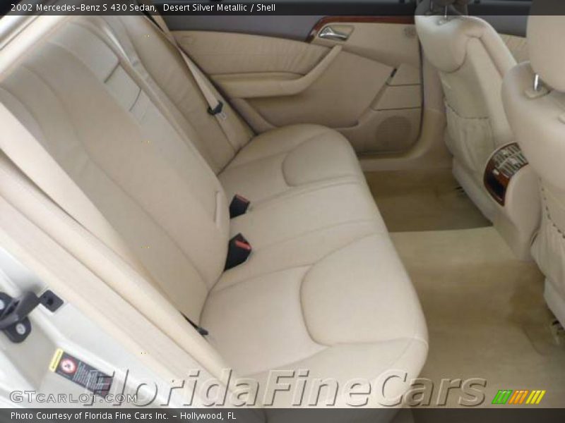 Desert Silver Metallic / Shell 2002 Mercedes-Benz S 430 Sedan
