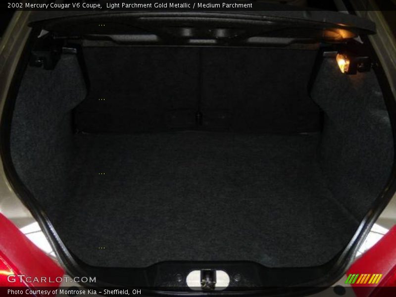 Light Parchment Gold Metallic / Medium Parchment 2002 Mercury Cougar V6 Coupe