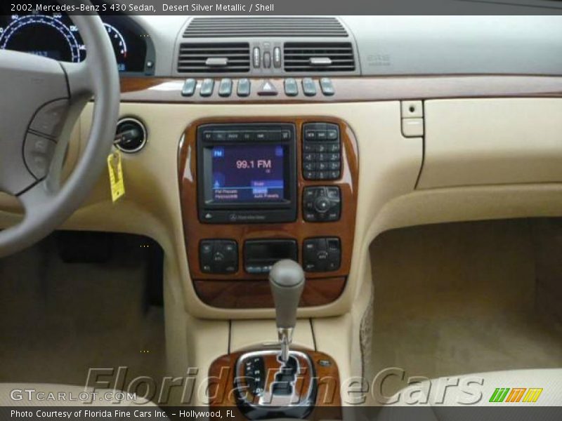 Desert Silver Metallic / Shell 2002 Mercedes-Benz S 430 Sedan