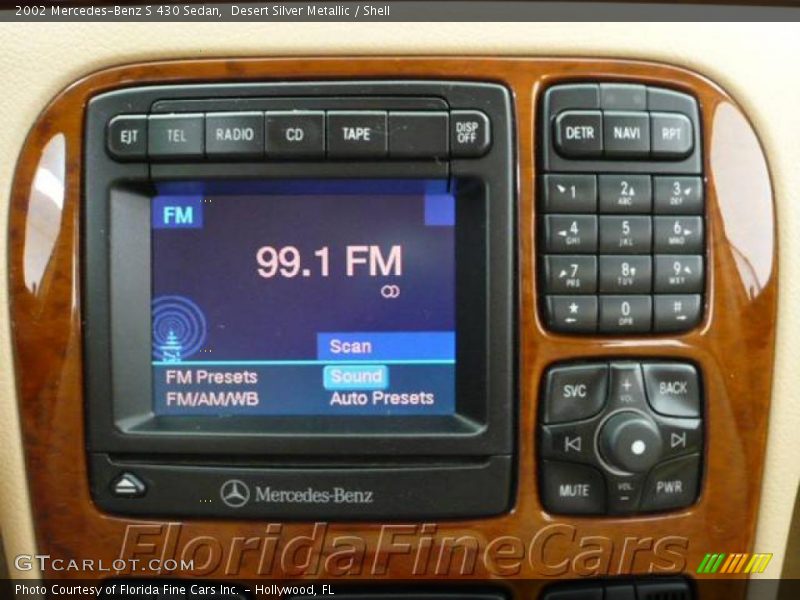 Desert Silver Metallic / Shell 2002 Mercedes-Benz S 430 Sedan