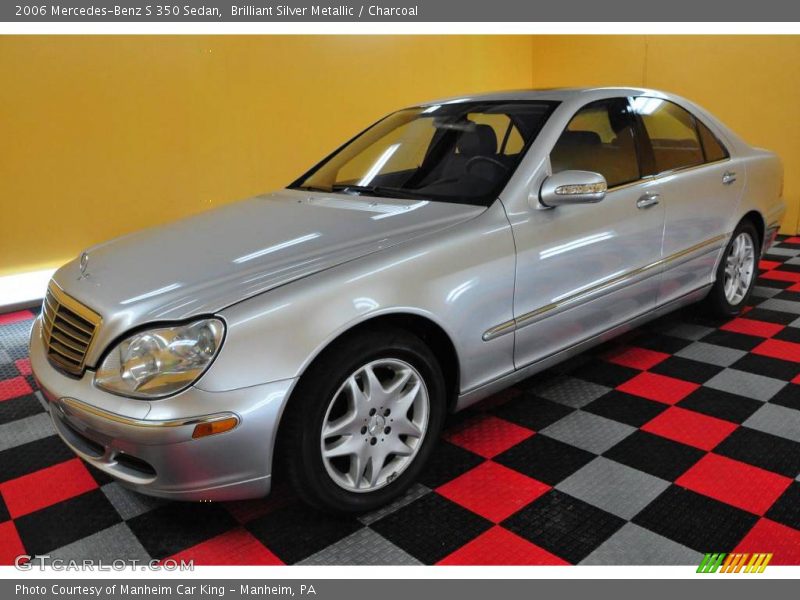 Brilliant Silver Metallic / Charcoal 2006 Mercedes-Benz S 350 Sedan