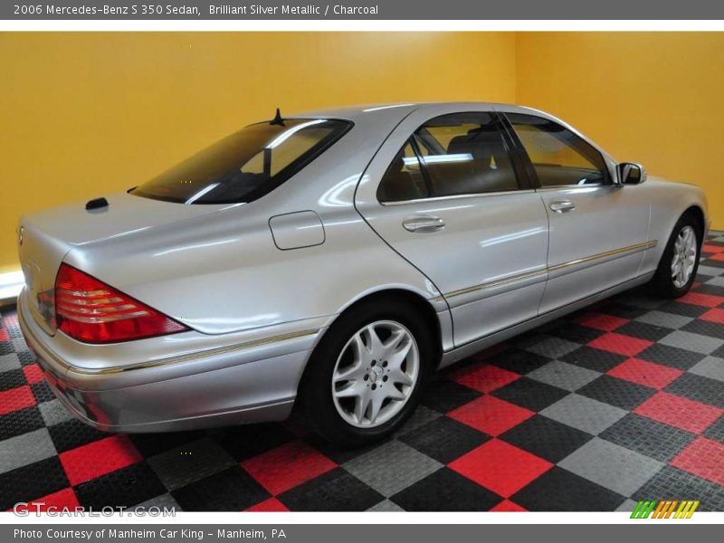 Brilliant Silver Metallic / Charcoal 2006 Mercedes-Benz S 350 Sedan