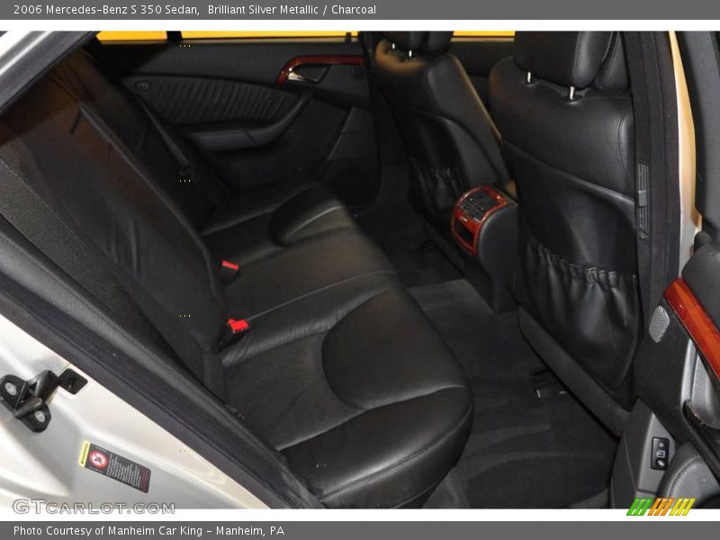 Brilliant Silver Metallic / Charcoal 2006 Mercedes-Benz S 350 Sedan