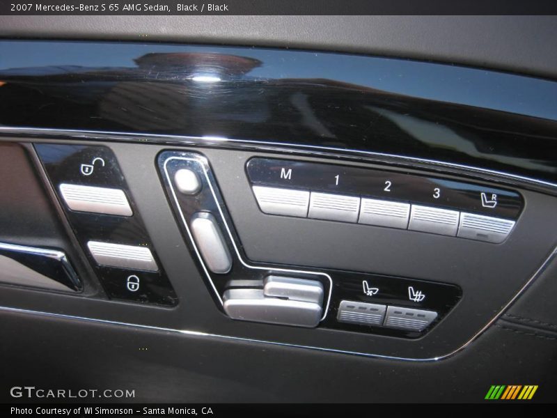 Black / Black 2007 Mercedes-Benz S 65 AMG Sedan