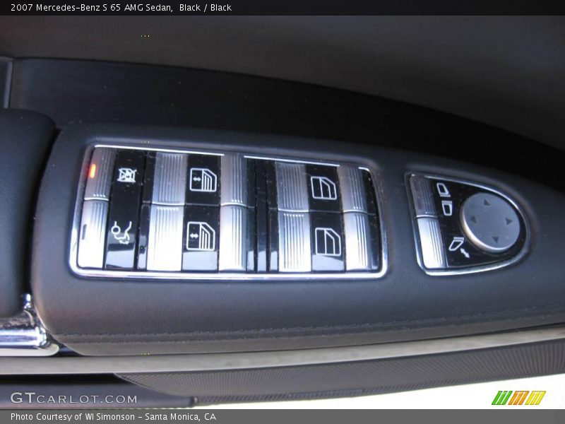 Black / Black 2007 Mercedes-Benz S 65 AMG Sedan