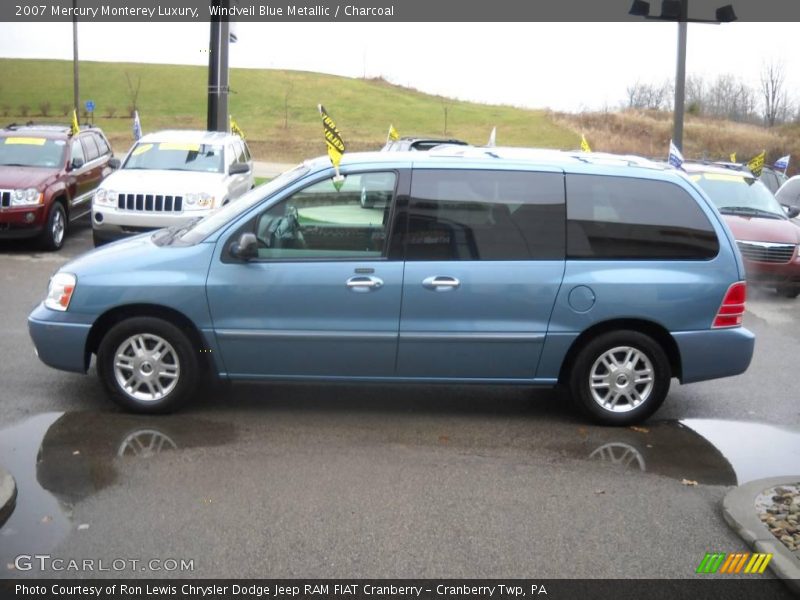 Windveil Blue Metallic / Charcoal 2007 Mercury Monterey Luxury