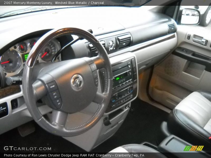 Windveil Blue Metallic / Charcoal 2007 Mercury Monterey Luxury