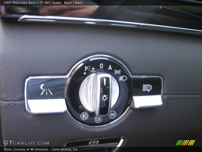 Black / Black 2007 Mercedes-Benz S 65 AMG Sedan