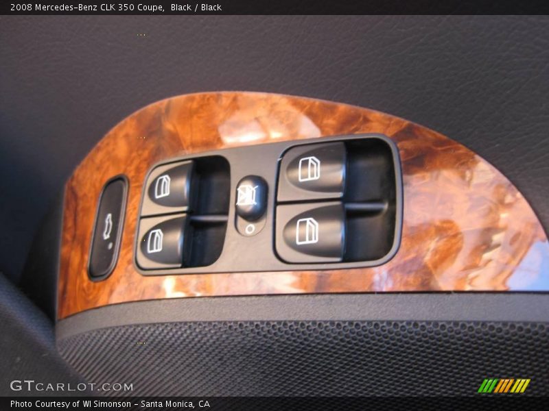 Black / Black 2008 Mercedes-Benz CLK 350 Coupe