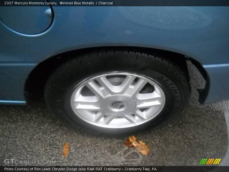 Windveil Blue Metallic / Charcoal 2007 Mercury Monterey Luxury