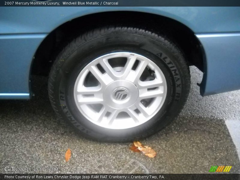 Windveil Blue Metallic / Charcoal 2007 Mercury Monterey Luxury