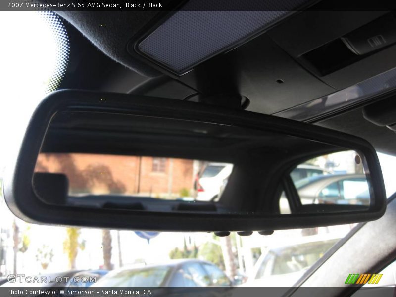 Black / Black 2007 Mercedes-Benz S 65 AMG Sedan