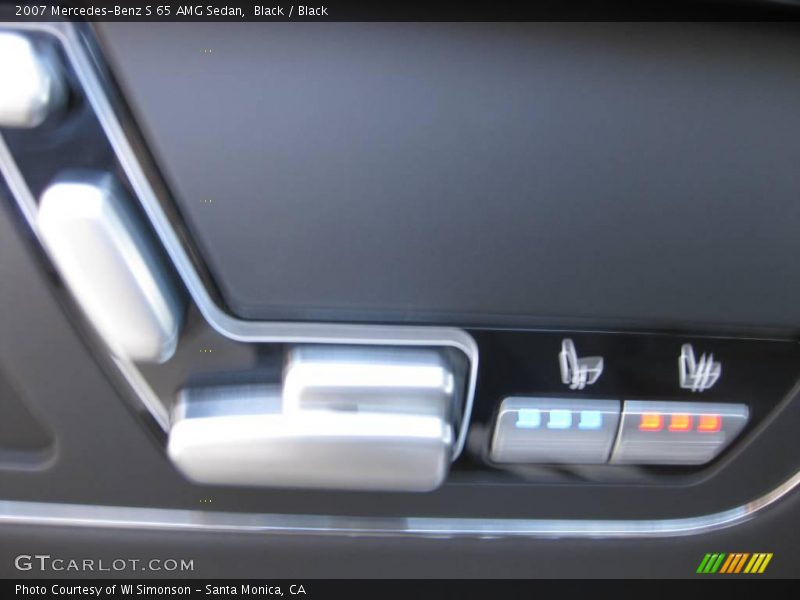 Black / Black 2007 Mercedes-Benz S 65 AMG Sedan