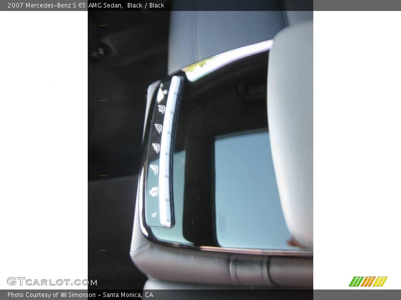 Black / Black 2007 Mercedes-Benz S 65 AMG Sedan