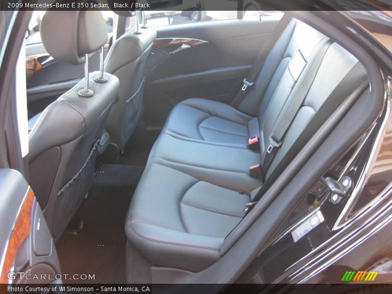 Black / Black 2009 Mercedes-Benz E 350 Sedan