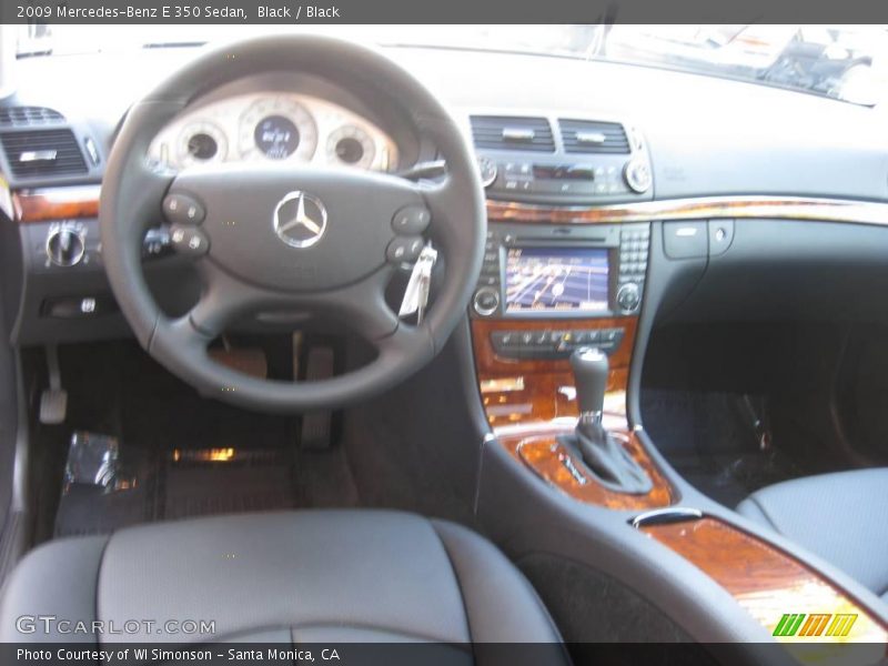 Black / Black 2009 Mercedes-Benz E 350 Sedan