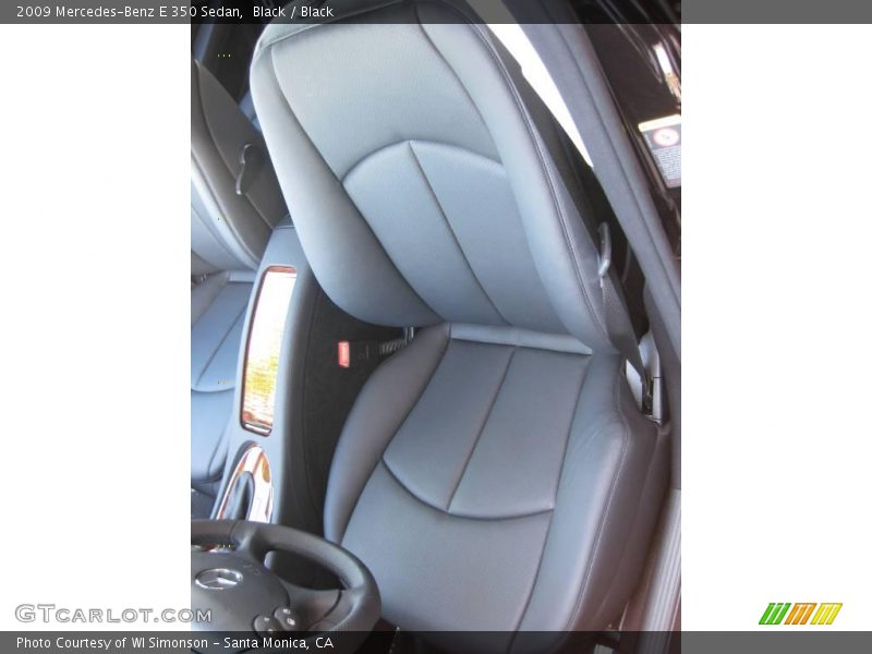 Black / Black 2009 Mercedes-Benz E 350 Sedan