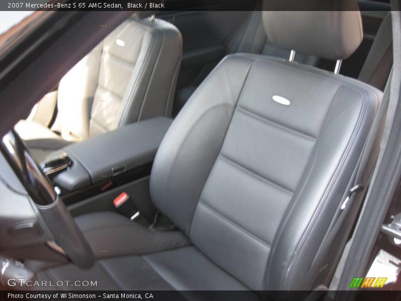 Black / Black 2007 Mercedes-Benz S 65 AMG Sedan