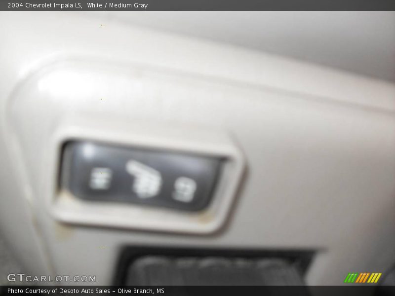 White / Medium Gray 2004 Chevrolet Impala LS
