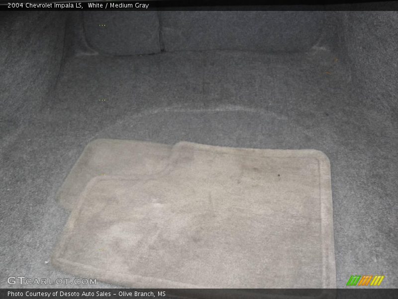 White / Medium Gray 2004 Chevrolet Impala LS