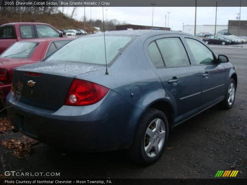Blue Granite Metallic / Gray 2005 Chevrolet Cobalt Sedan