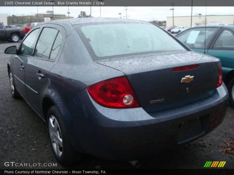Blue Granite Metallic / Gray 2005 Chevrolet Cobalt Sedan