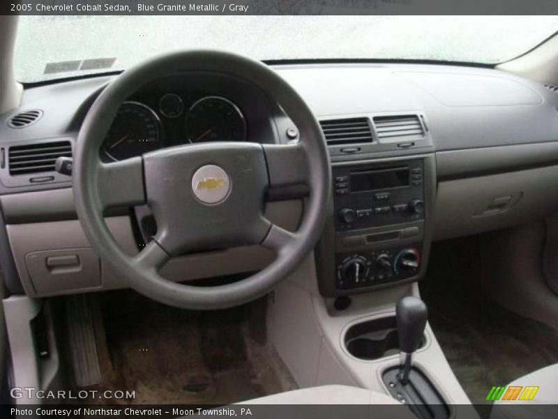 Blue Granite Metallic / Gray 2005 Chevrolet Cobalt Sedan