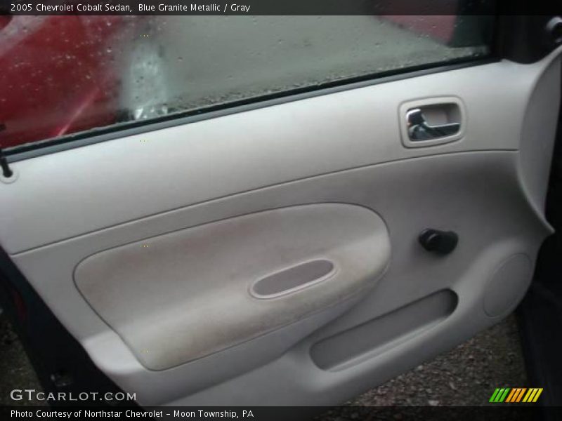 Blue Granite Metallic / Gray 2005 Chevrolet Cobalt Sedan