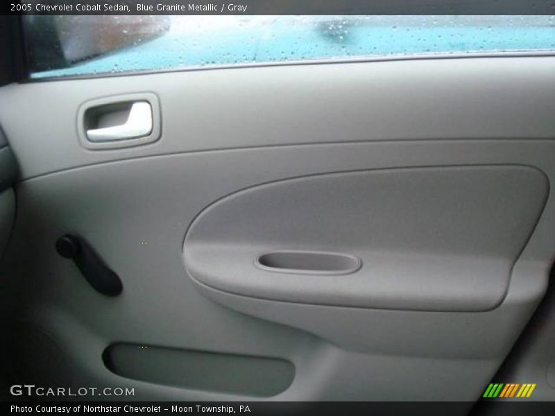 Blue Granite Metallic / Gray 2005 Chevrolet Cobalt Sedan