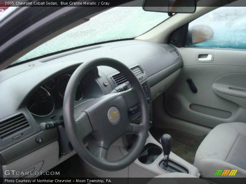 Blue Granite Metallic / Gray 2005 Chevrolet Cobalt Sedan