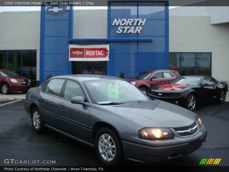 Dark Silver Metallic / Gray 2006 Chevrolet Impala LS