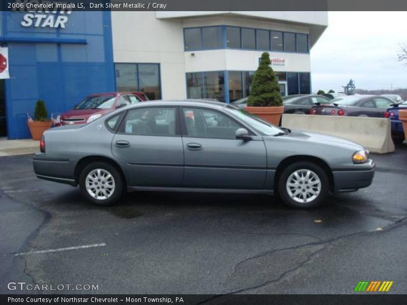 Dark Silver Metallic / Gray 2006 Chevrolet Impala LS