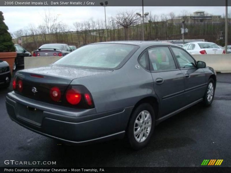 Dark Silver Metallic / Gray 2006 Chevrolet Impala LS