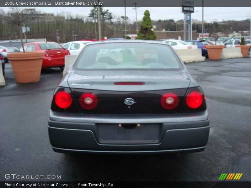 Dark Silver Metallic / Gray 2006 Chevrolet Impala LS