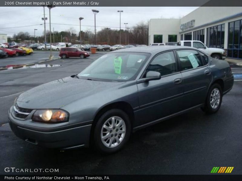 Dark Silver Metallic / Gray 2006 Chevrolet Impala LS