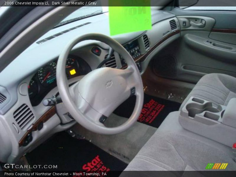 Dark Silver Metallic / Gray 2006 Chevrolet Impala LS