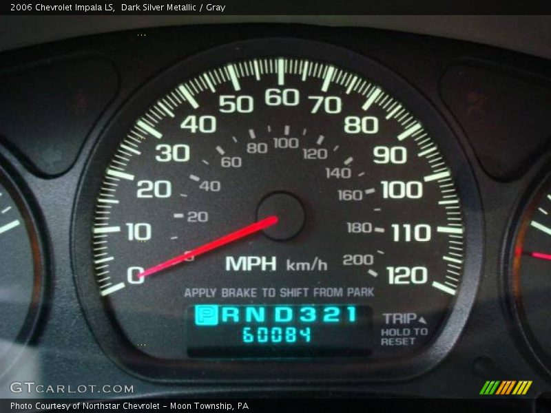 Dark Silver Metallic / Gray 2006 Chevrolet Impala LS