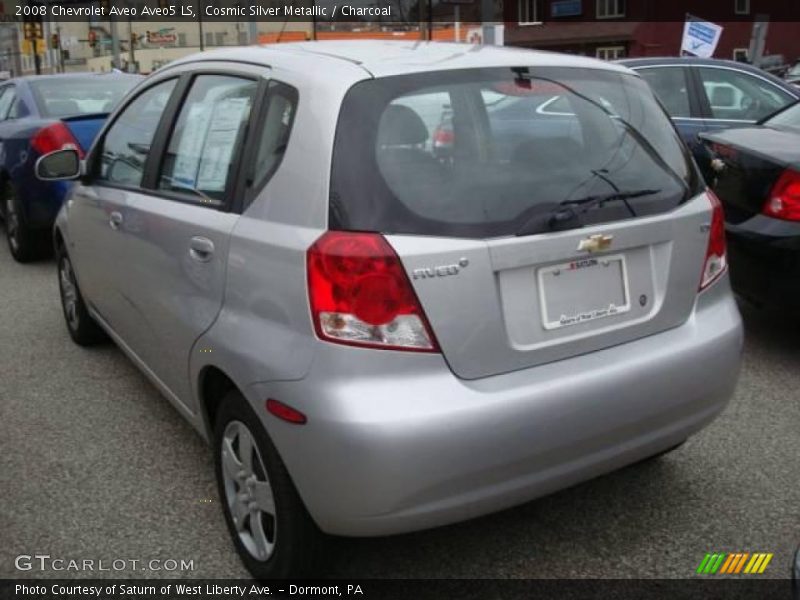 Cosmic Silver Metallic / Charcoal 2008 Chevrolet Aveo Aveo5 LS