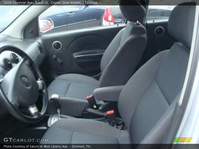 Cosmic Silver Metallic / Charcoal 2008 Chevrolet Aveo Aveo5 LS