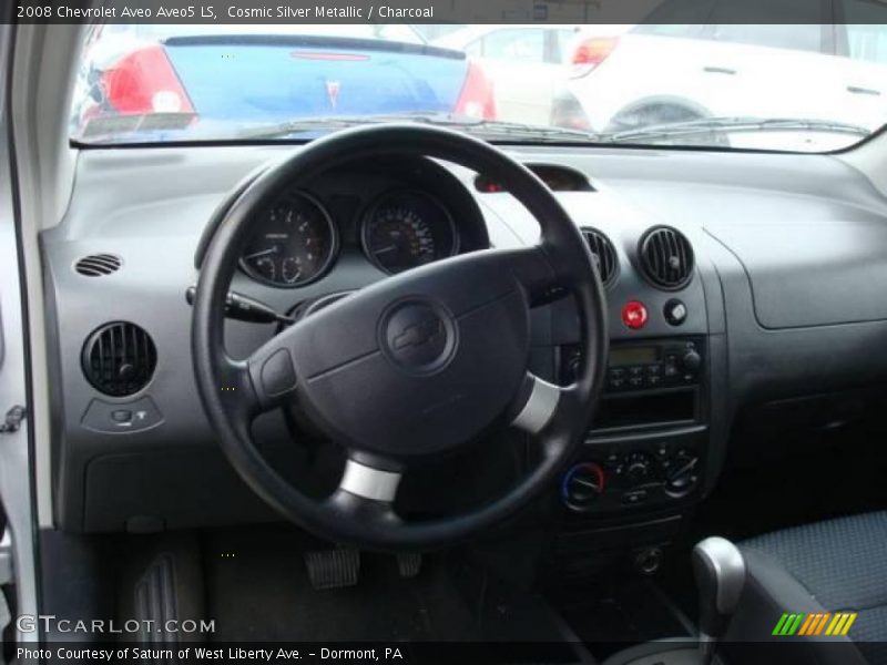 Cosmic Silver Metallic / Charcoal 2008 Chevrolet Aveo Aveo5 LS