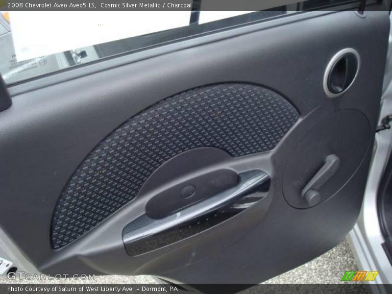 Cosmic Silver Metallic / Charcoal 2008 Chevrolet Aveo Aveo5 LS