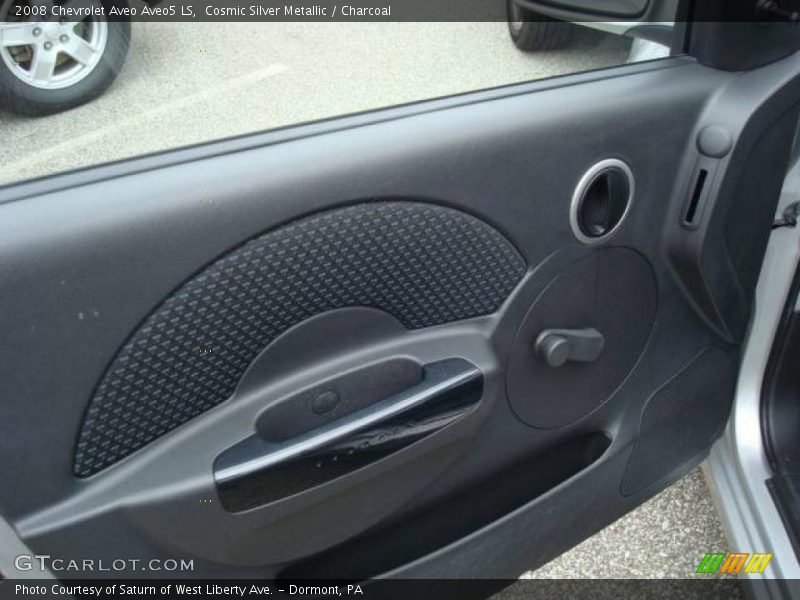 Cosmic Silver Metallic / Charcoal 2008 Chevrolet Aveo Aveo5 LS