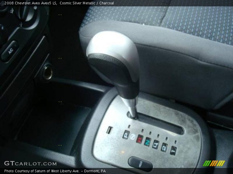 Cosmic Silver Metallic / Charcoal 2008 Chevrolet Aveo Aveo5 LS