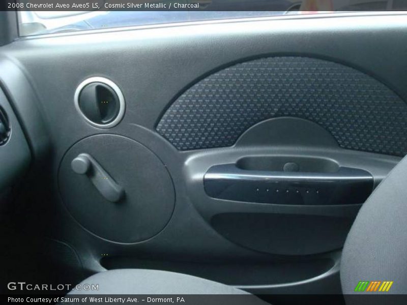 Cosmic Silver Metallic / Charcoal 2008 Chevrolet Aveo Aveo5 LS