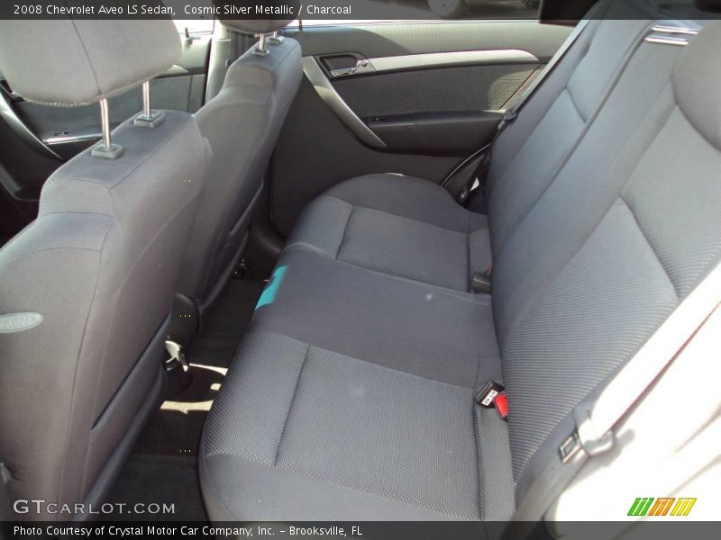 Cosmic Silver Metallic / Charcoal 2008 Chevrolet Aveo LS Sedan