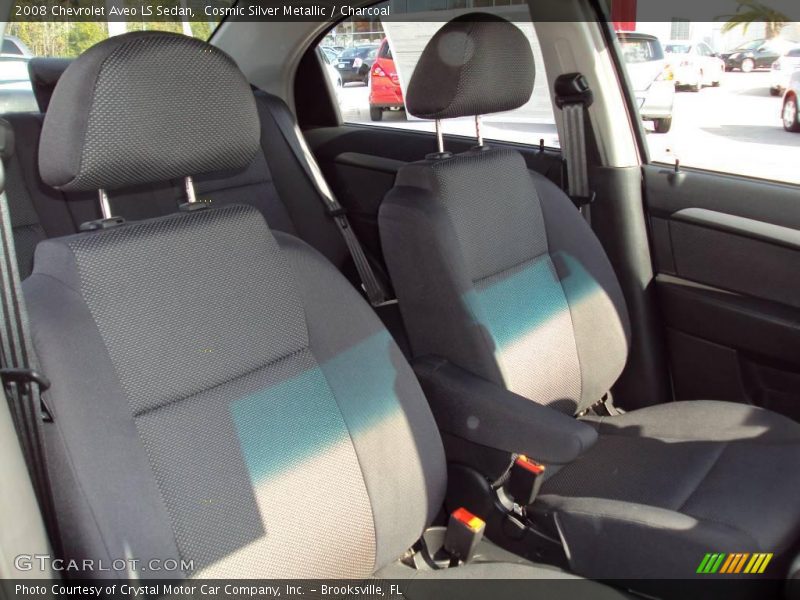Cosmic Silver Metallic / Charcoal 2008 Chevrolet Aveo LS Sedan
