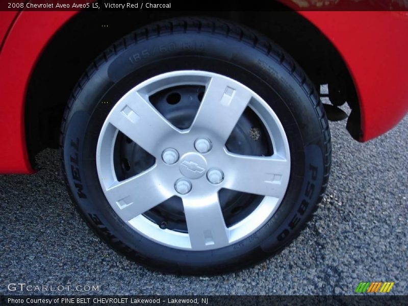 Victory Red / Charcoal 2008 Chevrolet Aveo Aveo5 LS