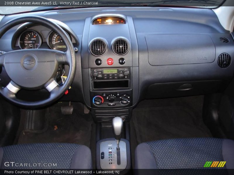 Victory Red / Charcoal 2008 Chevrolet Aveo Aveo5 LS