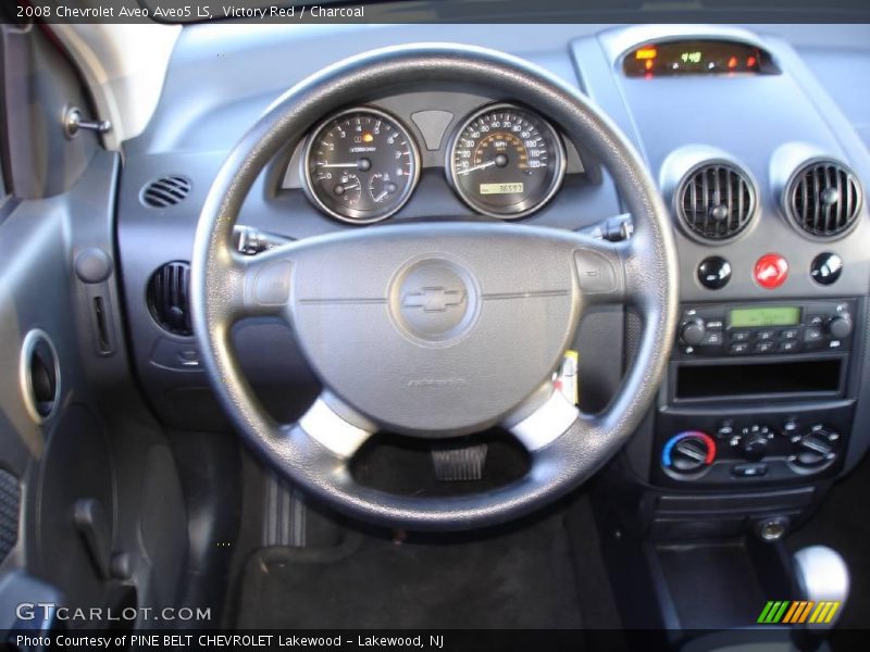 Victory Red / Charcoal 2008 Chevrolet Aveo Aveo5 LS