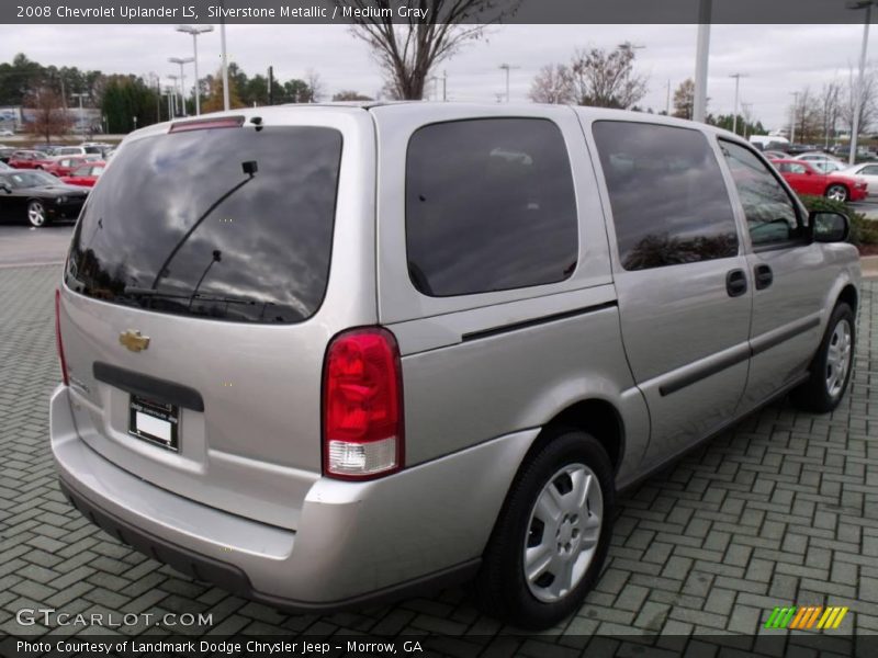 Silverstone Metallic / Medium Gray 2008 Chevrolet Uplander LS